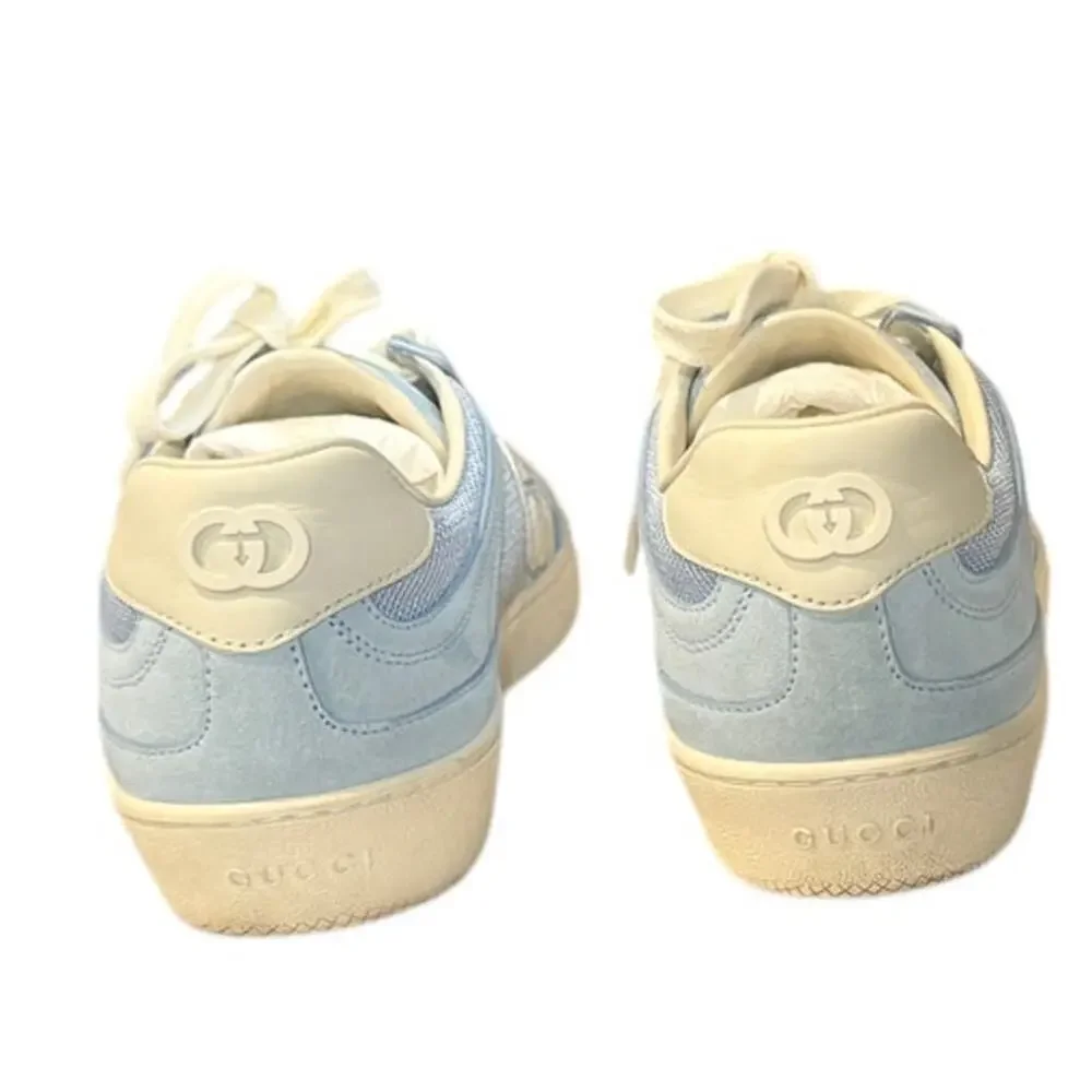 Gucci Interlocking G‎ suede low-top sneakers by Gucci sz 36.5 Box, dustbag